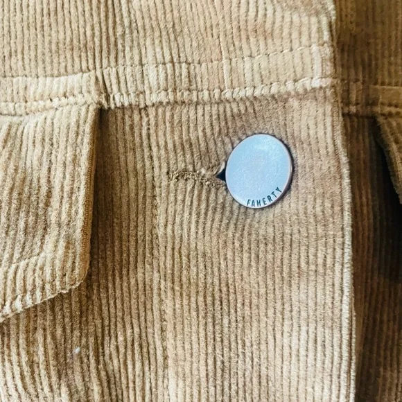 Faherty Corduroy Michelle Long Sleeve Dress NWT Blogger Fav - Picture 9 of 11